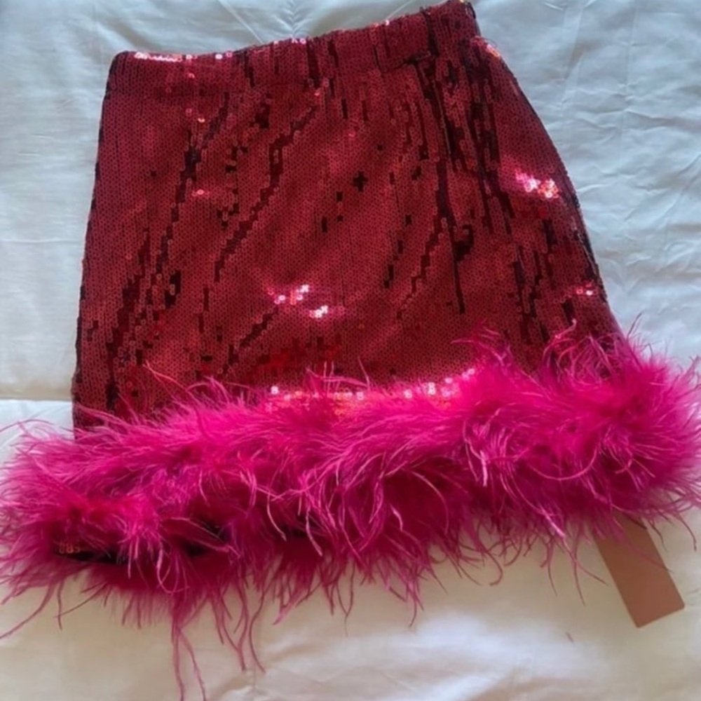 Miss Lola Pink Skirt